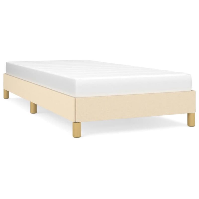 Łóżko tapicerowane WaszeMeble 90x200 cm kremowa WM-346791 1 szt.