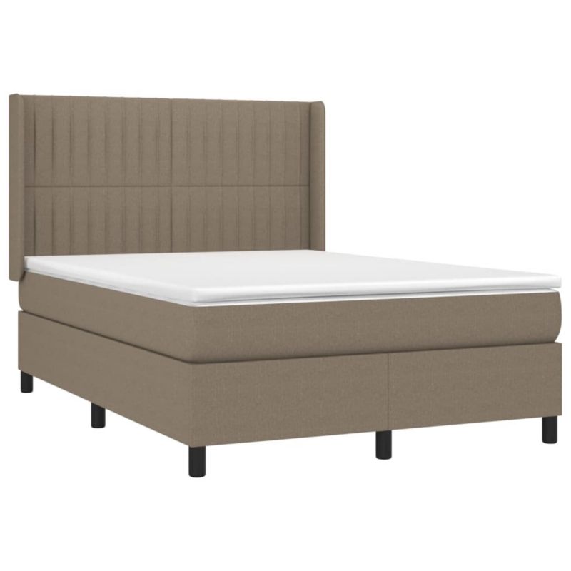 Łóżko kontynentalne WaszeMeble 140x190 Brązowe WM-3138473 1 szt.