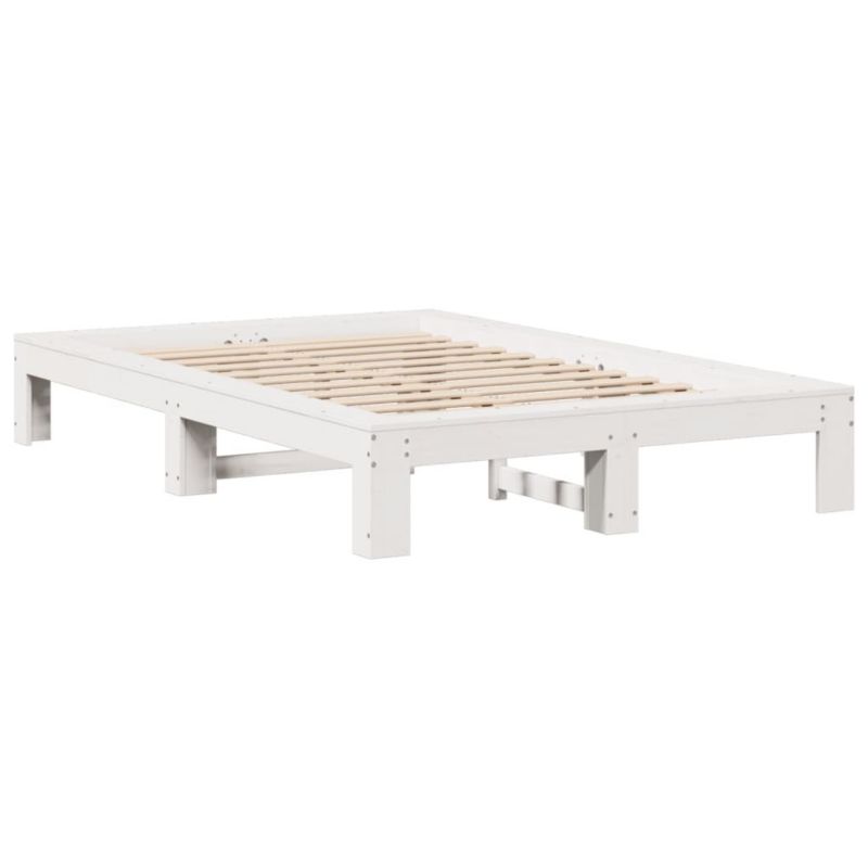 Łóżko drewniane WaszeMeble 120x200 cm biała WM-3308742 1 szt.