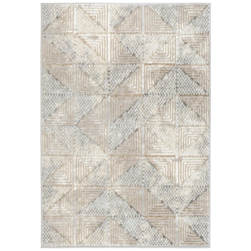 Dywan 160x230 cm nowoczesny Wenecja e-floor geometryczny beżowy 1 szt