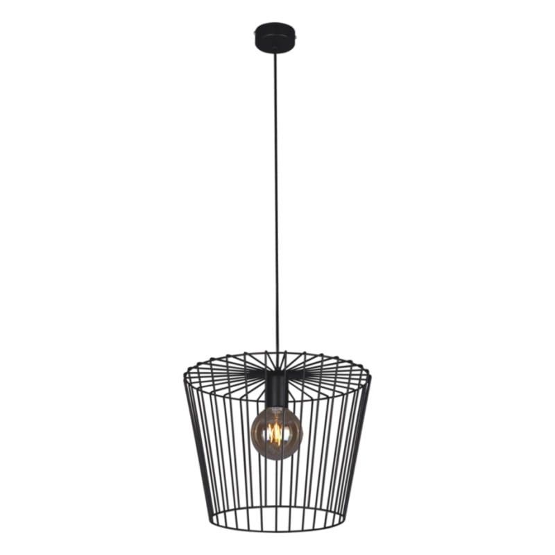Lampa sufitowa wisząca Kaja Soul 4019 czarna nowoczesna 1xE27 x 60W 1 szt.