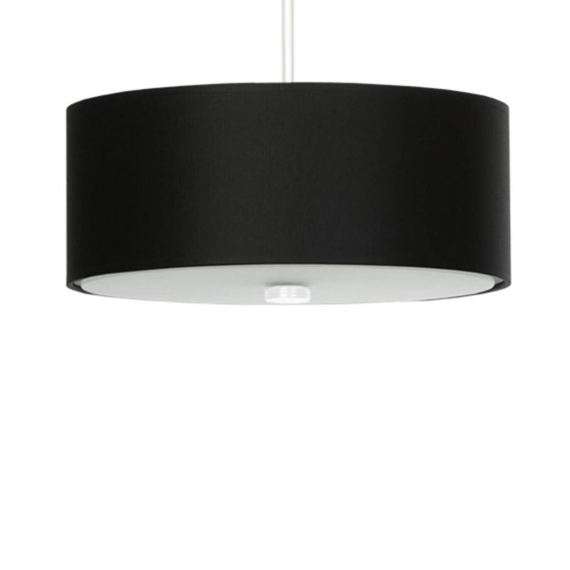 Lampa wisząca Sollux Lighting Skala 7559 czarna szerokość 30 cm 3xE27 x 1 szt.