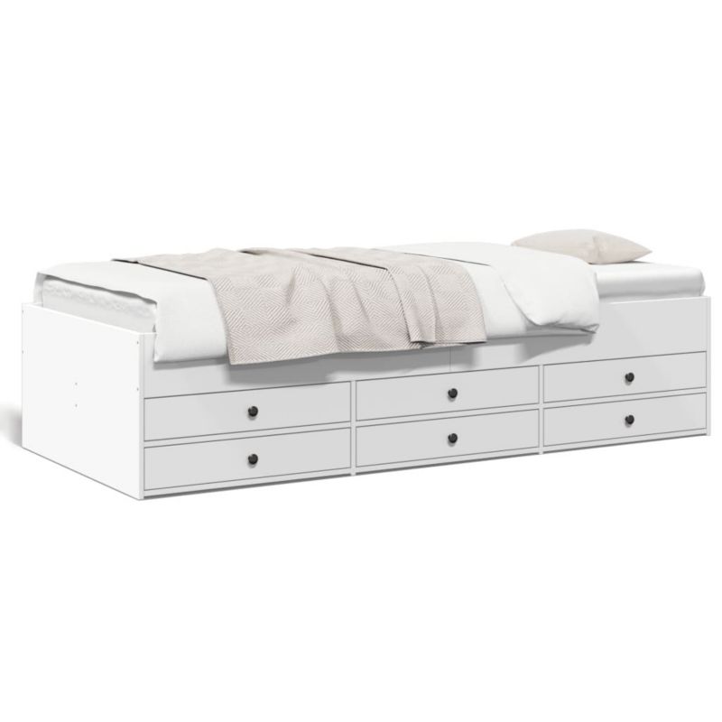 Łóżko dzienne WaszeMeble 75x190 cm białe WM-3280888 1 szt.