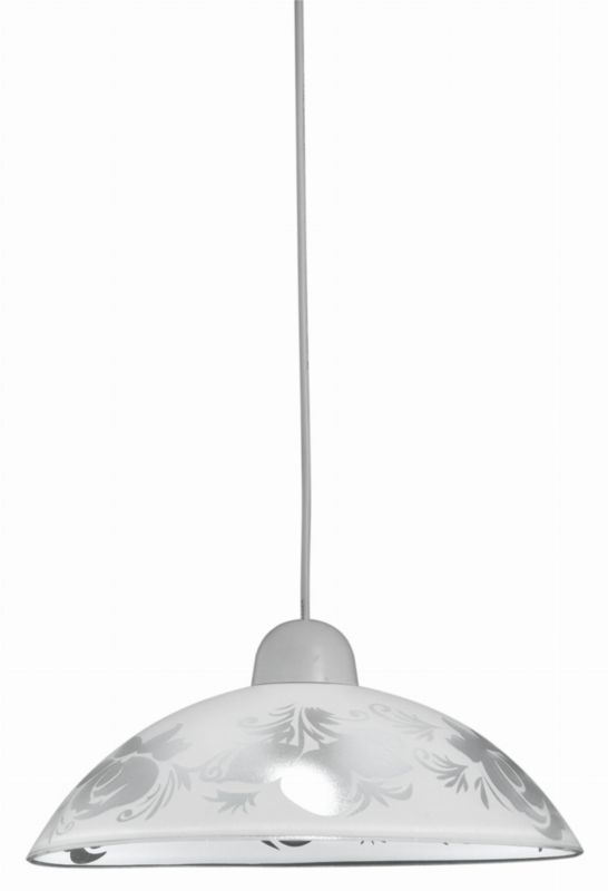 Lampa wisząca Candellux Beris biała wym: 70 x 30 x 30 cm 1xE27 x 60W 1 szt.