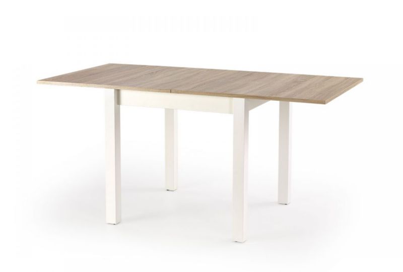 Stół Halmar rozkładany GRACJAN 80(160)x80 dąb sonoma/biały 1 szt