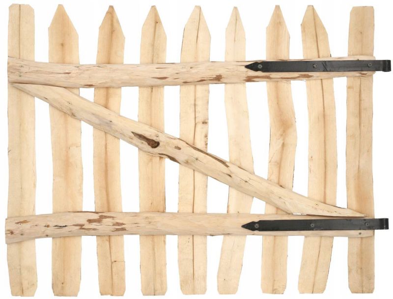 Furtka sztachetowa KOTARBAU drewniana 80 cm 1 szt.
