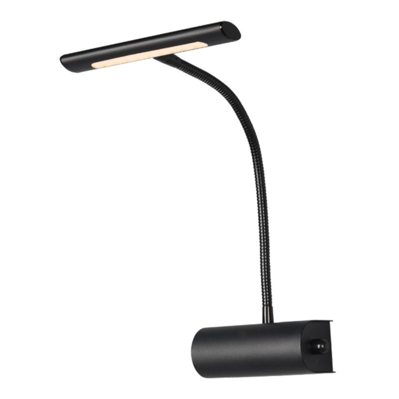 Kinkiet ścienny Trio Curtis czarny LED 4W 3000K 400lm IP20 wym: 35 x 18 x 18 cm - 1 szt.