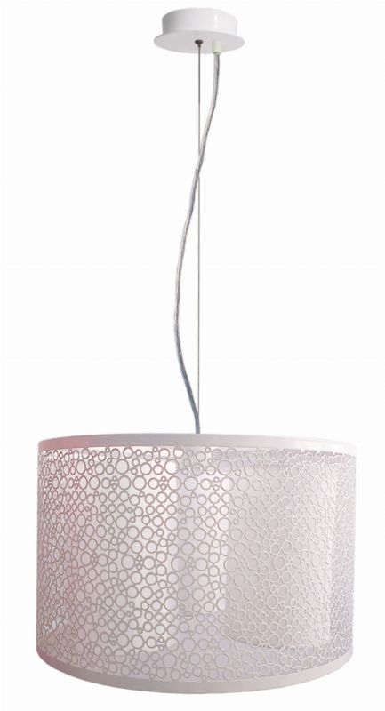 Lampa sufitowa Candellux Madras biała wym: 115 x 40 x 40 cm 3xE14 x 40W 1 szt.