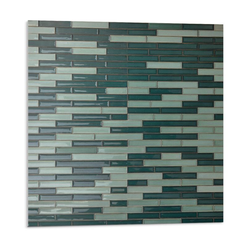 Kafelki samoprzylepne Wallfluent 50x50 cm Wzór prostokątnych płytek 4 szt.