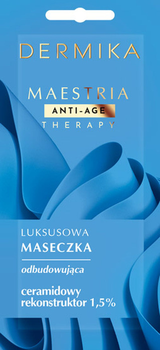 Dermika Maestria Luksusowa maseczka odbudowująca, ceramidowy rekonstruktor 1,5% 7g