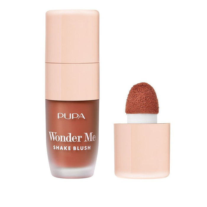 PUPA Milano Wonder Me Shake Blush Róż do policzków w płynie 005 Tequila Sunrise, 5,5ml