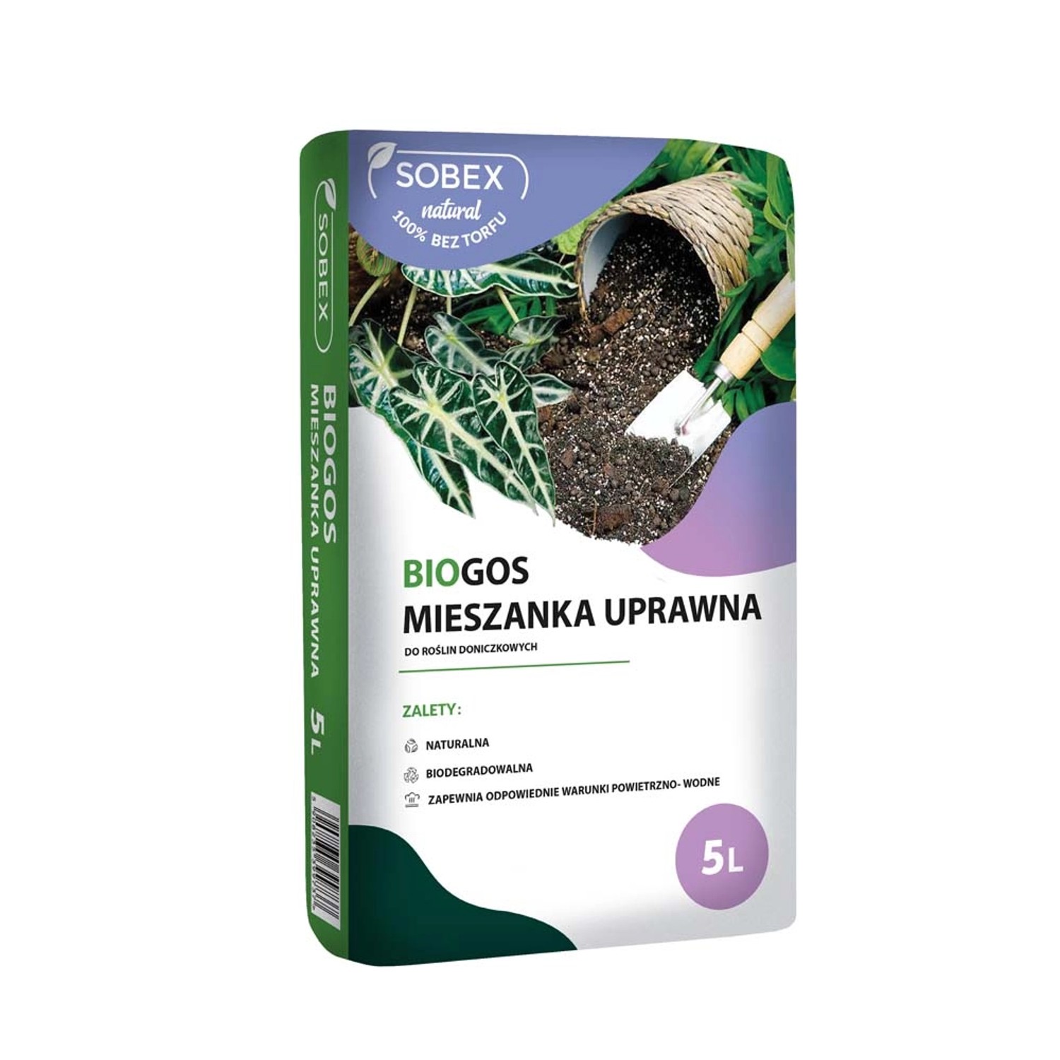 Sobex Mieszanka uprawna do roślin doniczkowych - 5 l