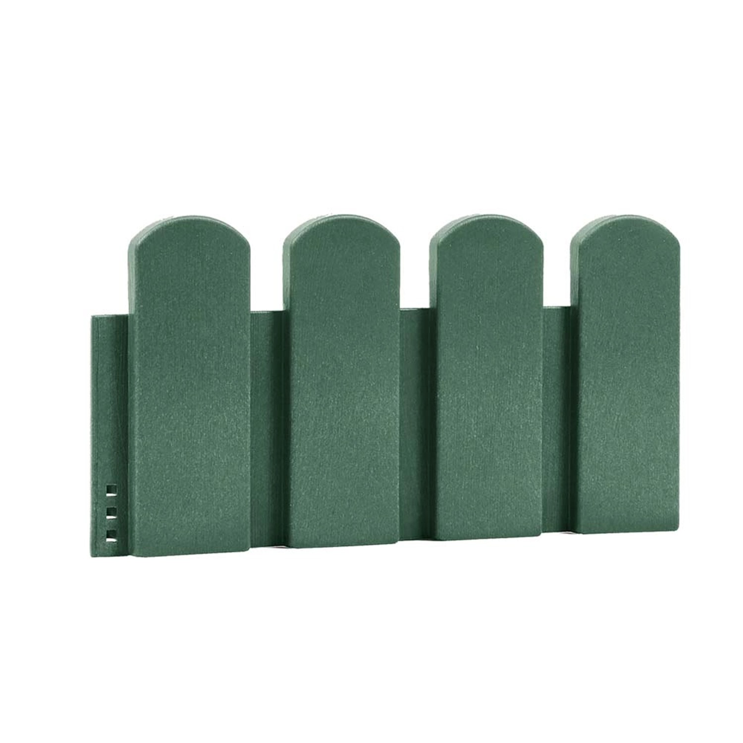 Palisada kompozytowa zielona z desek - 40 x 20 x 5 cm
