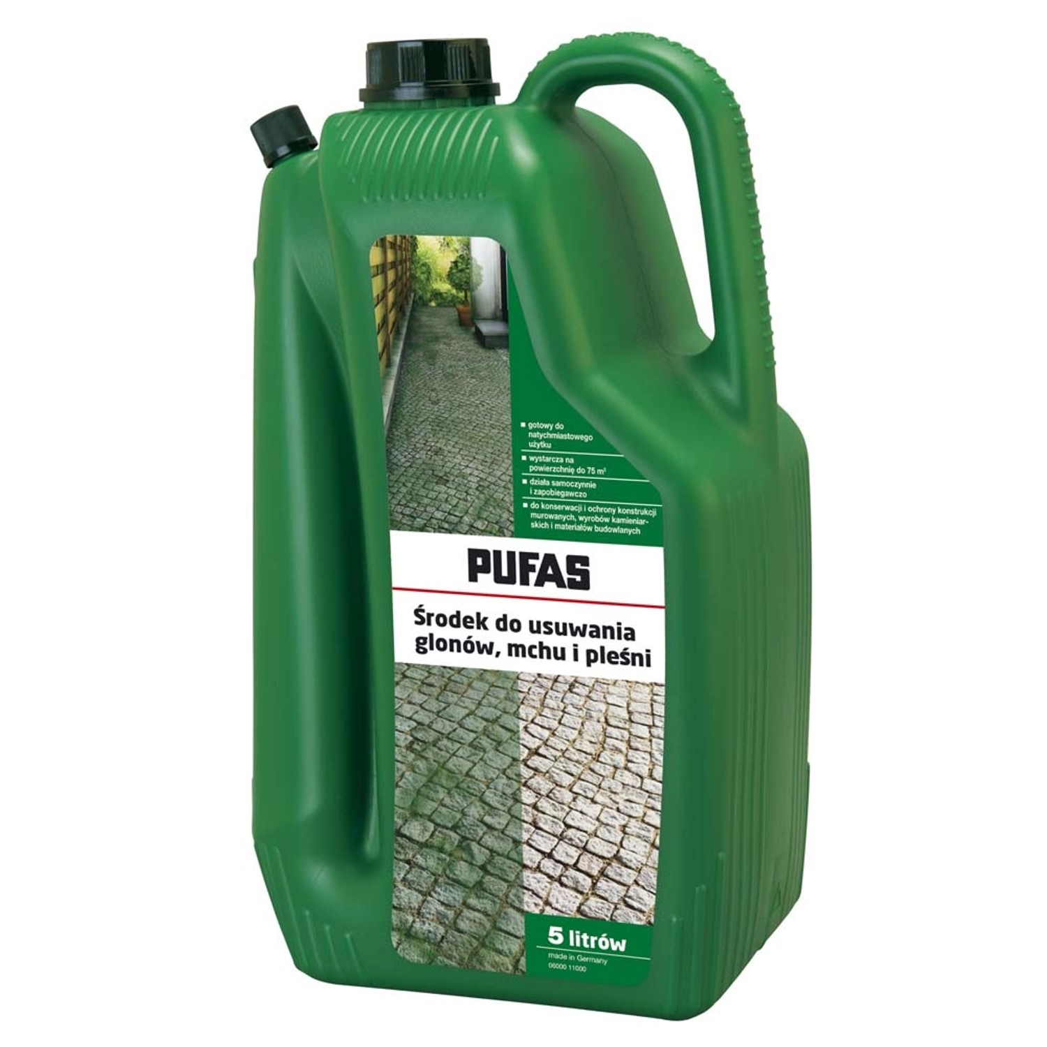 Pufas Środek do suwania glonów, mchu i pleśni - 5 l