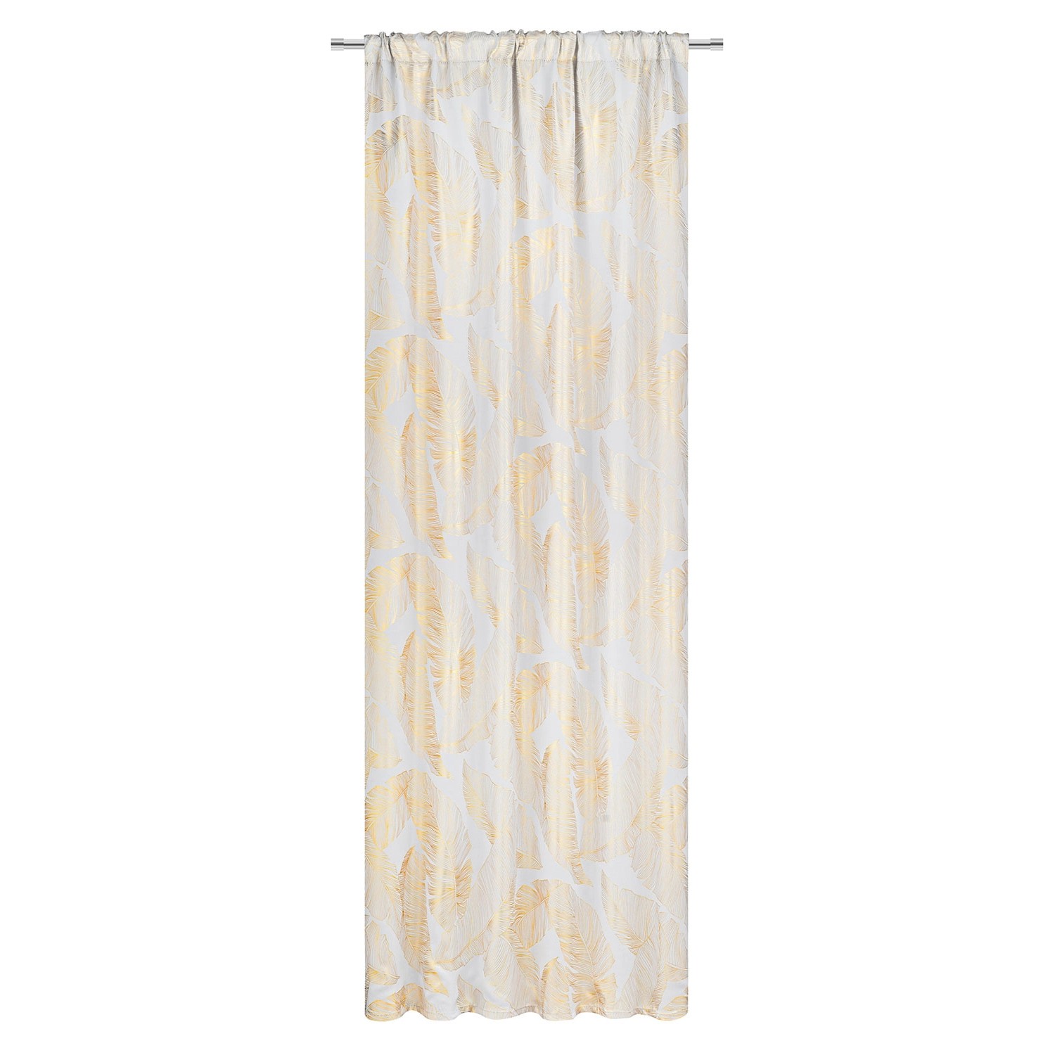 Zasłona GREAT na taśmie 135 cm x 300 cm biała