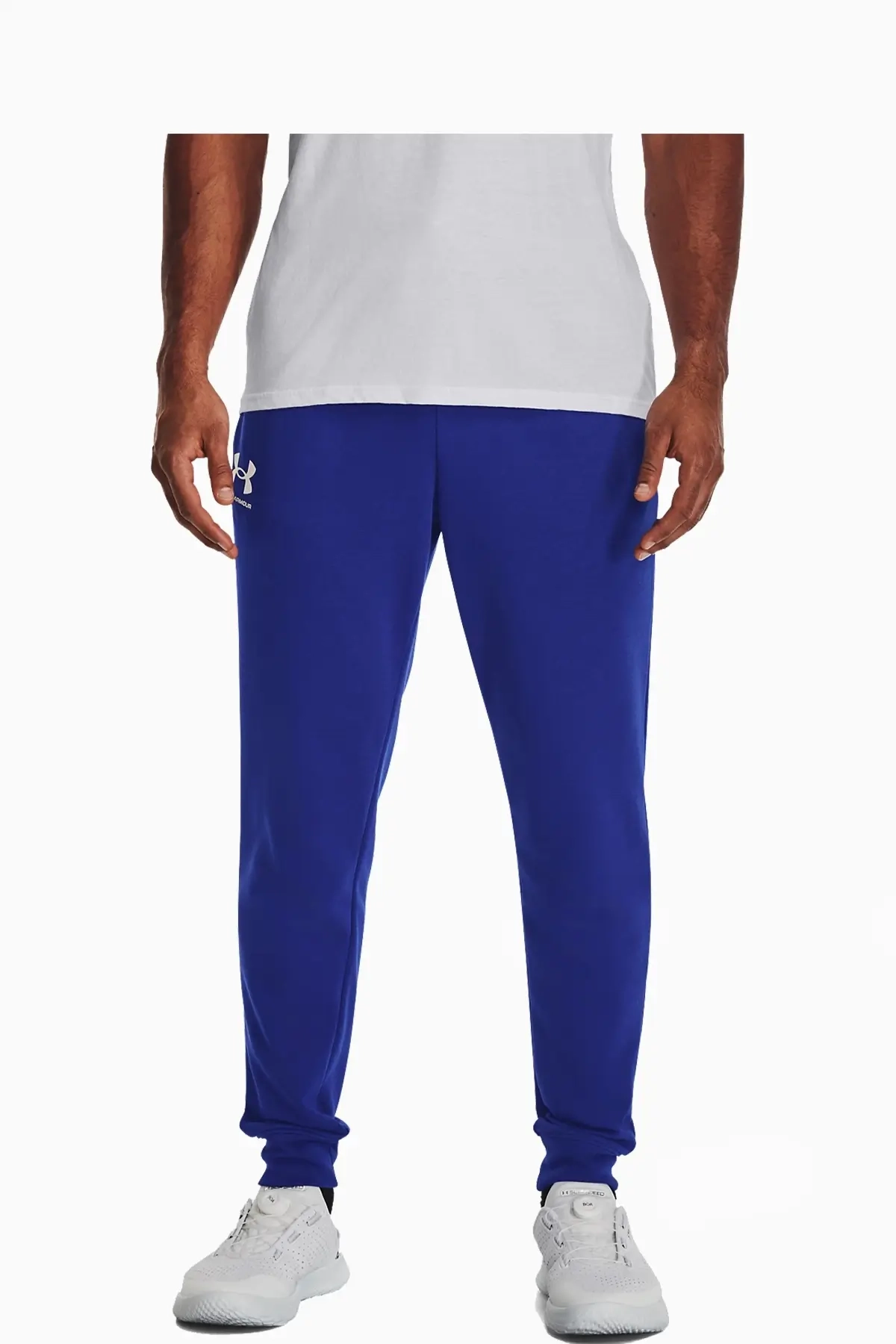 Spodnie Under Armour Warmup Bottoms - Niebieski