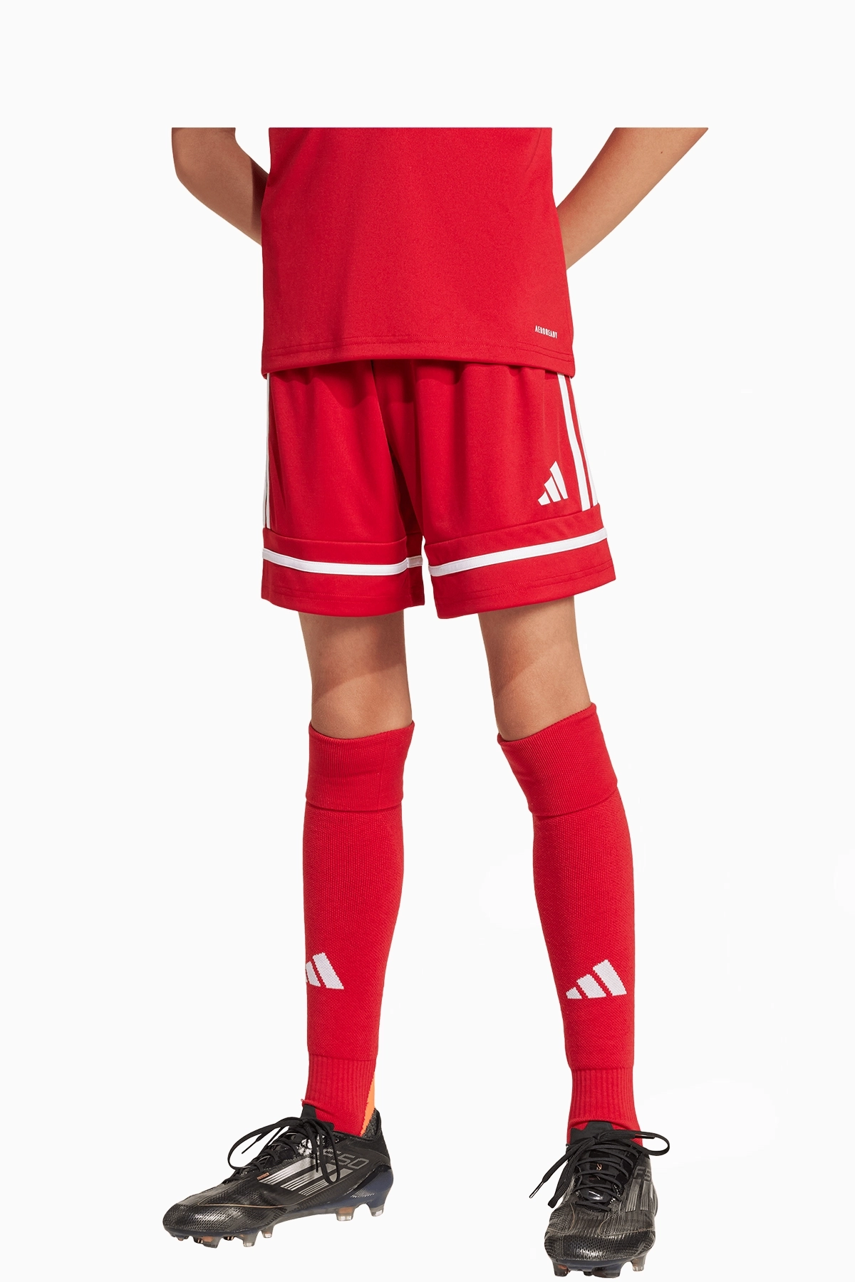 Spodenki adidas Squadra 25 Junior - Czerwony