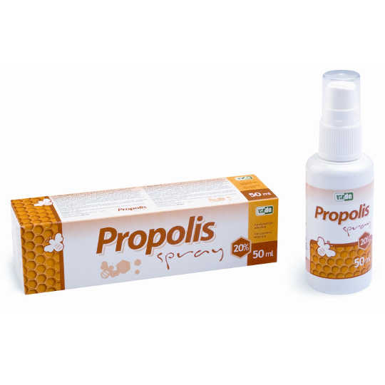 Virde propolis - roztwór 20%, spray, 50 ml