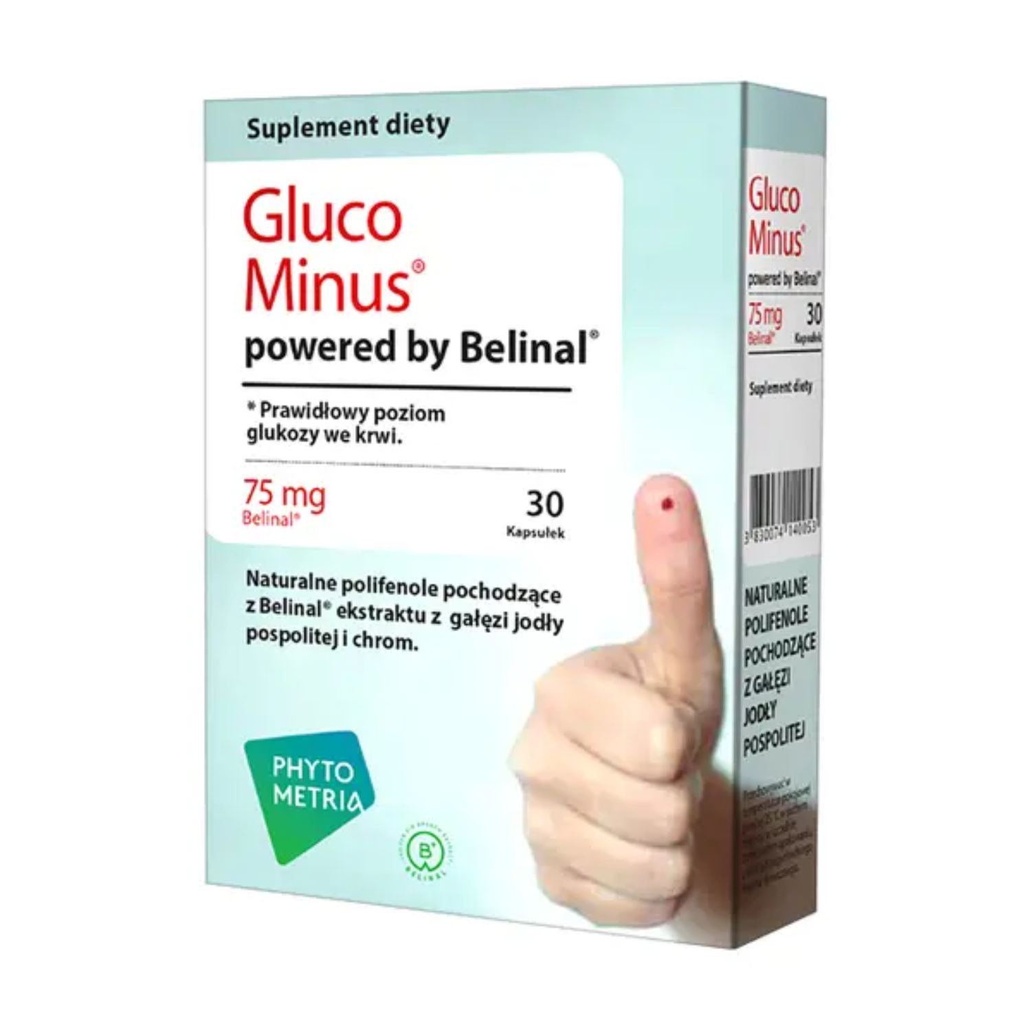 Gluco minus powered by belinal, 30 kapsułek