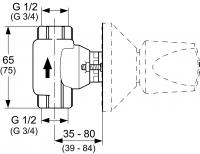 Ideal Standard Moments zawór podtynkowy A2359NU