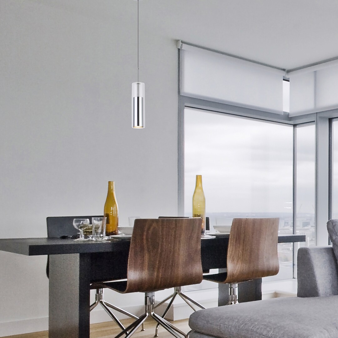 Rabalux Kalevi lampa wisząca 1x50W chrom 72046