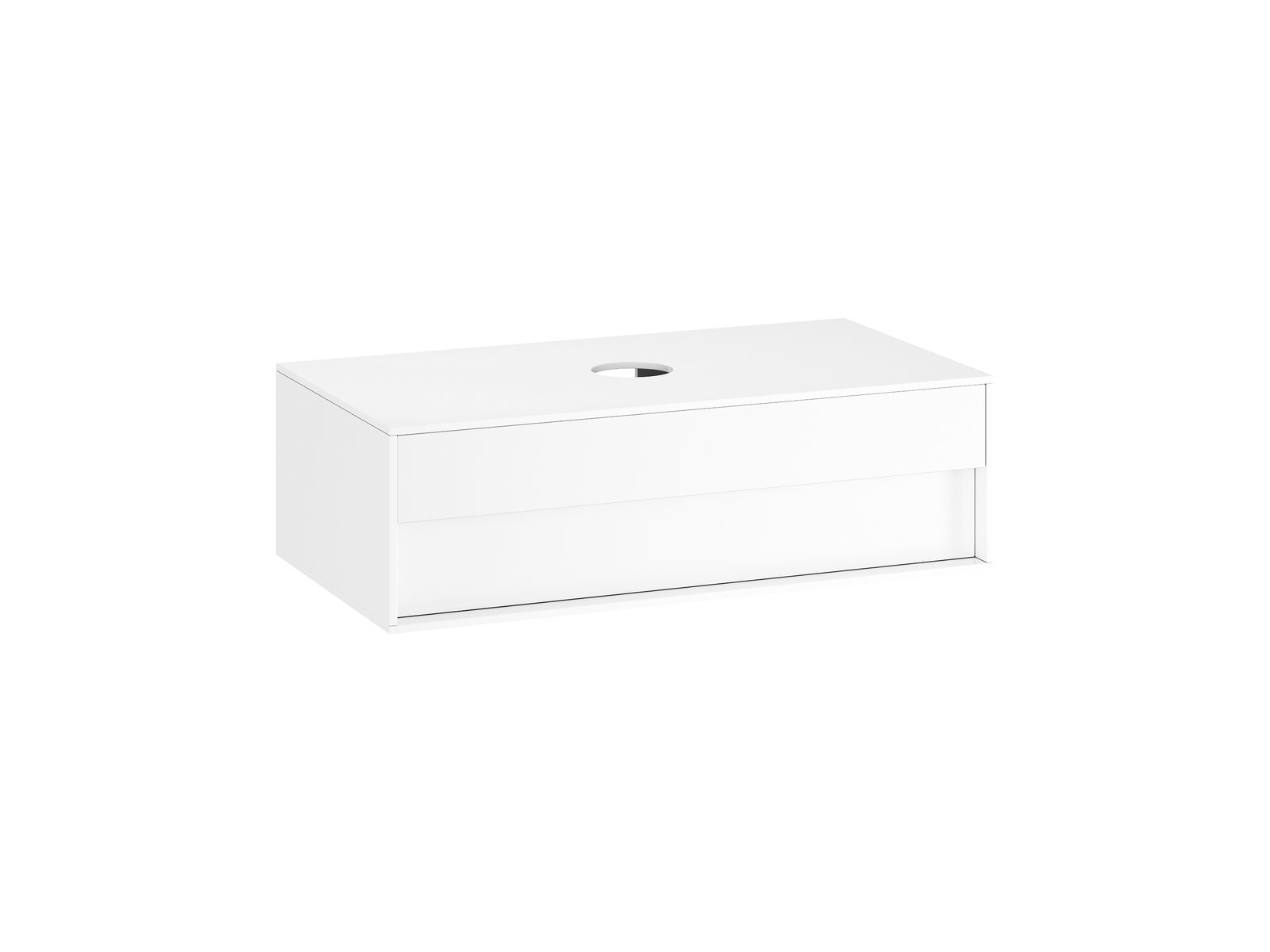 Ravak Step szafka 100x54x30,5 cm podumywalkowa wisząca biała X000001429