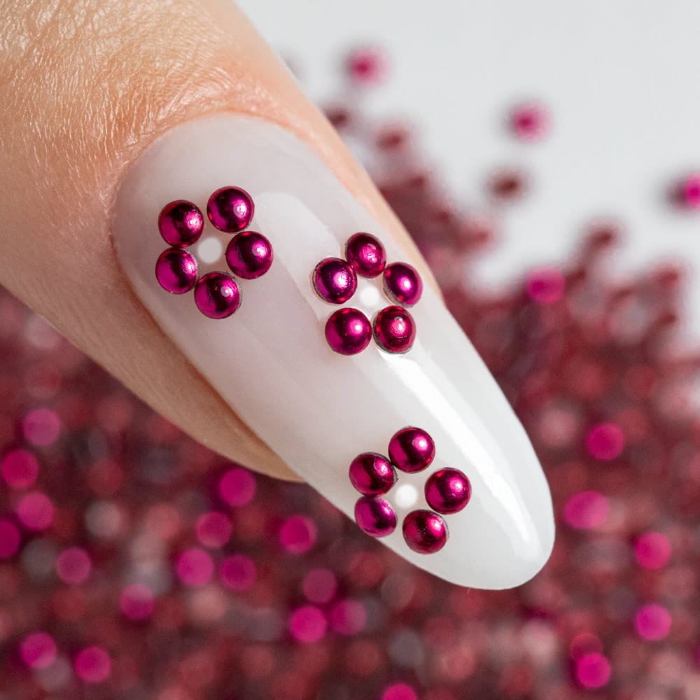 ShinePins gładkie ćwieki błyskotki ozdoby do paznokci mini NTN Premium Nr 15 5g