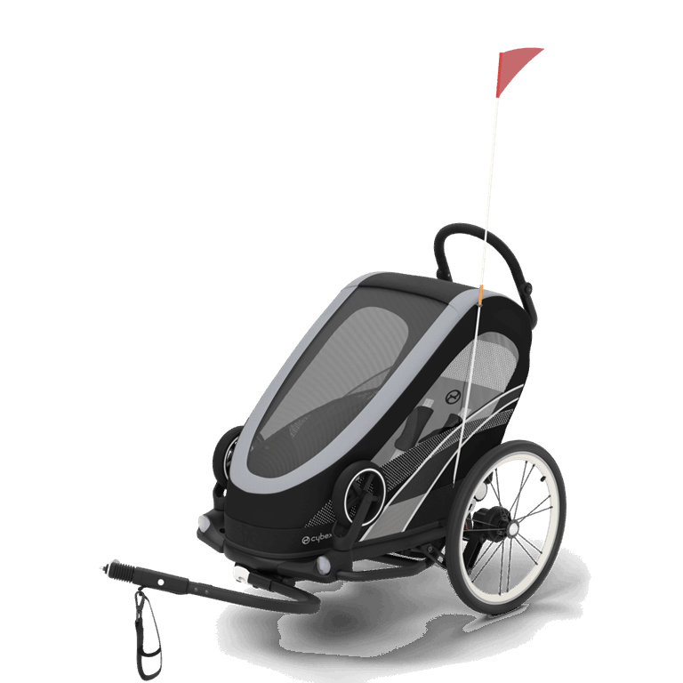 Cybex Zeno Bike - przyczepka rowerowa -All Black