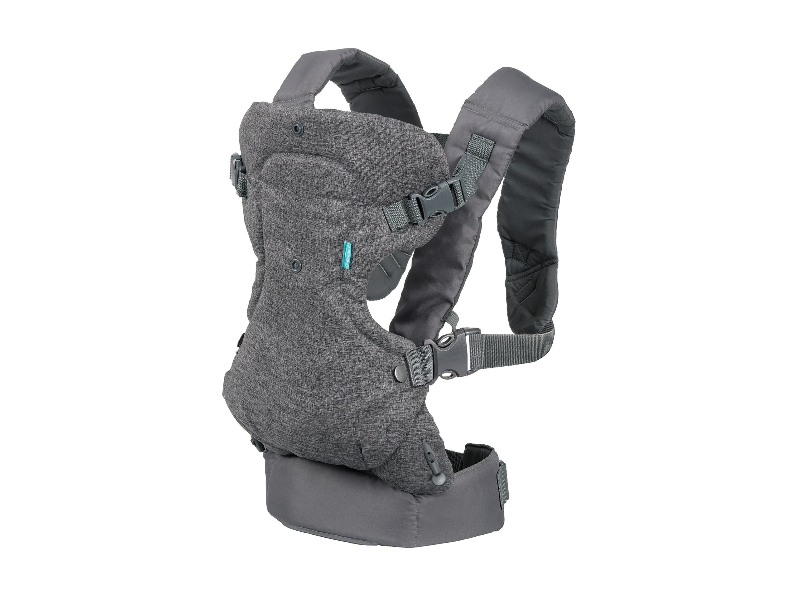 Infantino Nosidełko 4w1 Flip or Nosidełko Flip 4w1 Szary/turkusowy