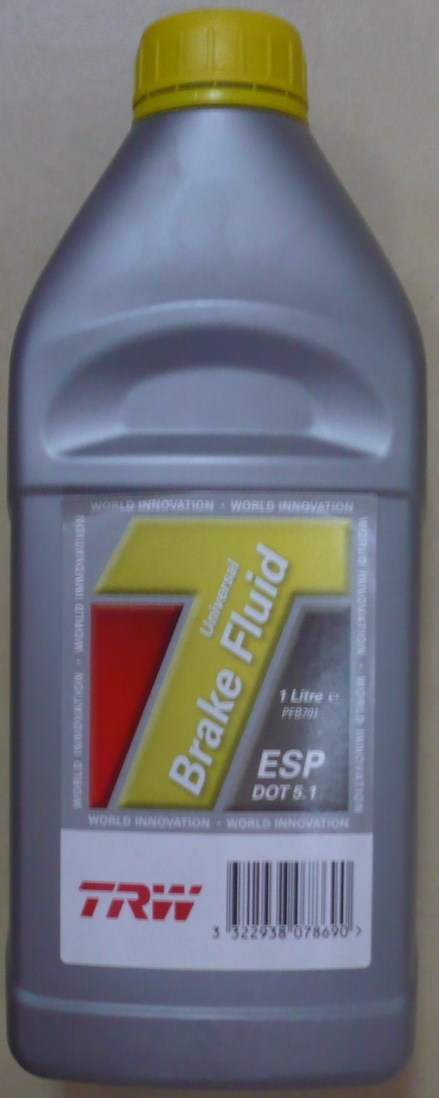 TRW DOT 5.1 1L PFB701 ESP PLYN HAMULCOWY - Petrostar