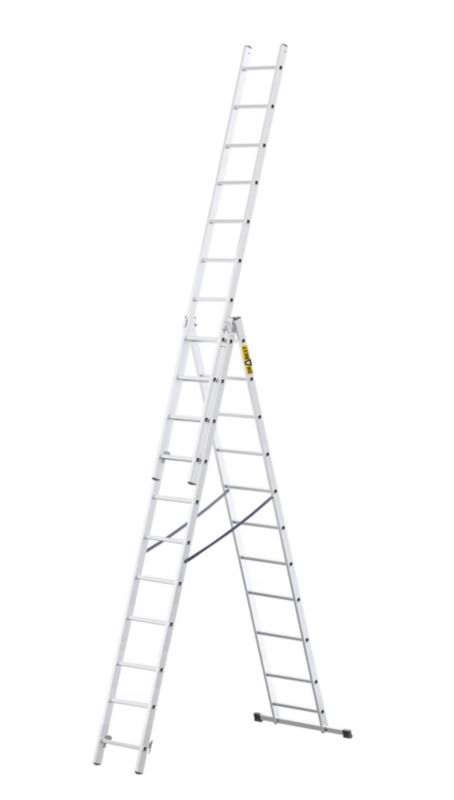 Drabina aluminiowa wielofunkcyjna DRABEST 3x11 stopni 1 szt.