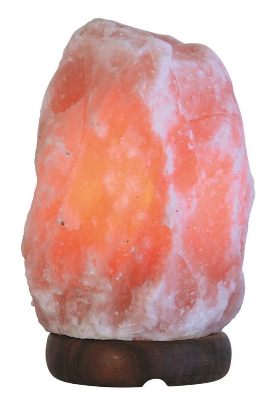 Lampa stołowa Rabalux Rock czerwony-pomarańczowo-pomarańczowa 1 x E14 x 15W IP20 wym: 25 x 15 x 15 cm sól kamienna - 1 szt.