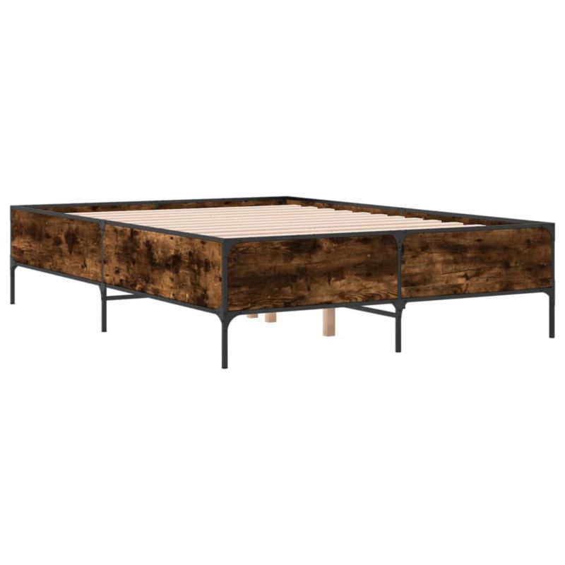 Łóżko metalowe WaszeMeble 120x190 cm brązowe WM-3279819 1 szt.