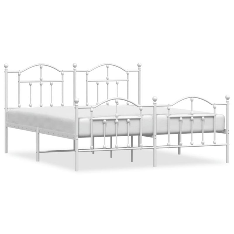 Łóżko metalowe WaszeMeble 183x213 cm biała WM-353511 1 szt.