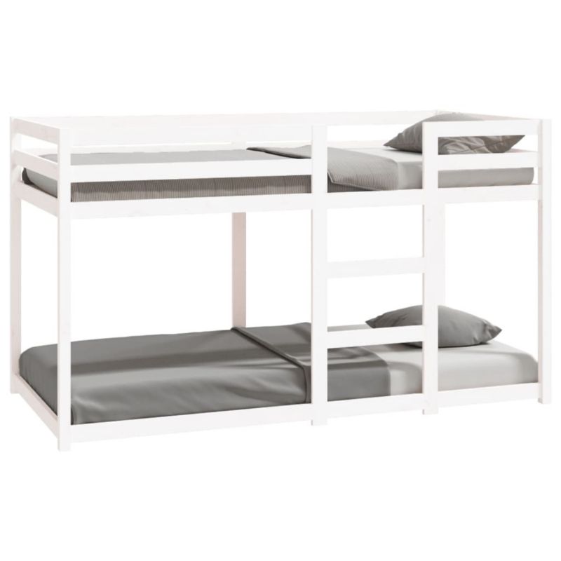 Łóżko piętrowe WaszeMeble 90x190 cm białe WM-3206508 1 szt.