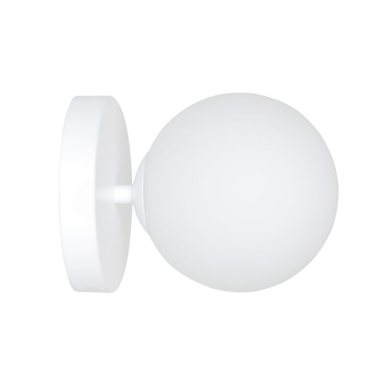 Kinkiet ścienny Emibig Kalf biały 1 x E14 x 10W IP20 wym: 15 x 15 cm - 1 szt.
