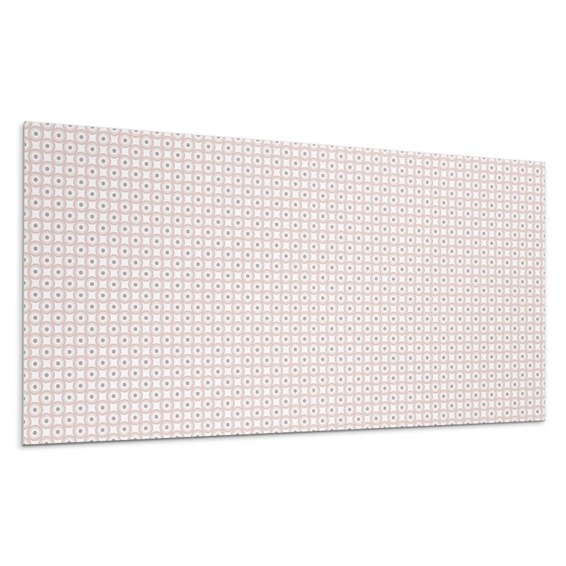 Panel samoprzylepny Wallfluent 120x60 cm Geometryczny wzór okręgów w siatce 1 szt.