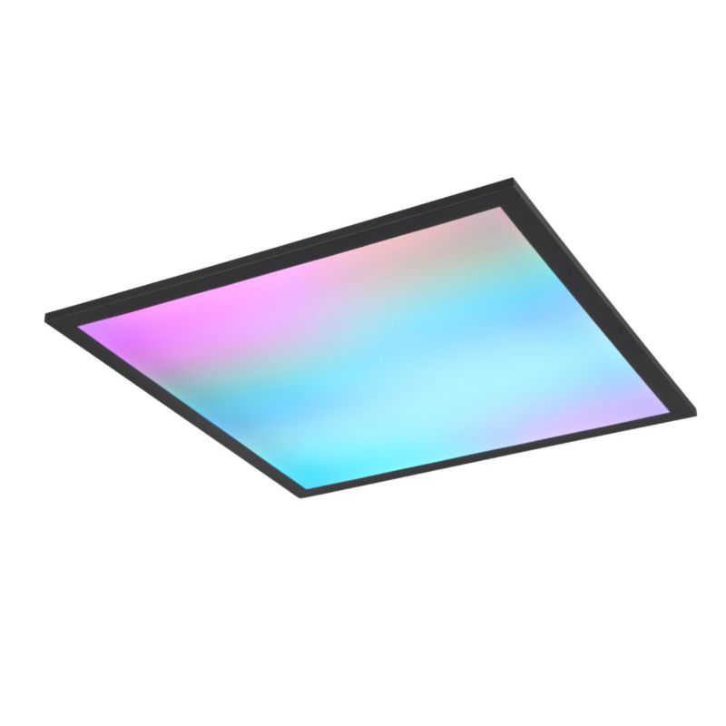 Plafon RL Beta czarny-multikolor LED 18W 2700K-6500K 2000lm IP20 wym: 5 x 44,5 x 44,5 cm metal - 1 szt.