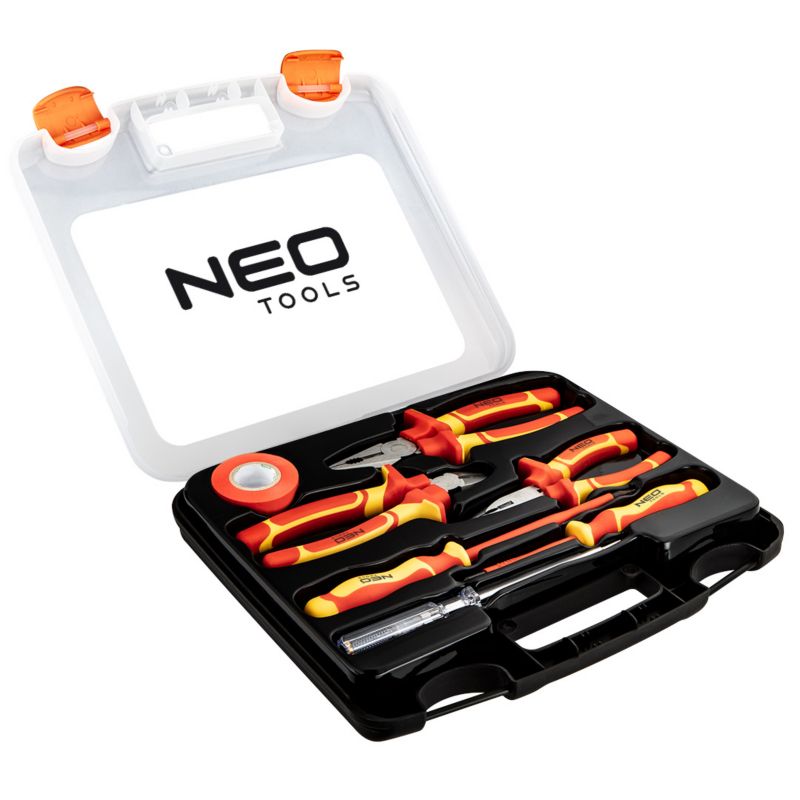 Zestaw szczypiec i wkrętaków 1000V NEO TOOLS 7 szt 1 kpl