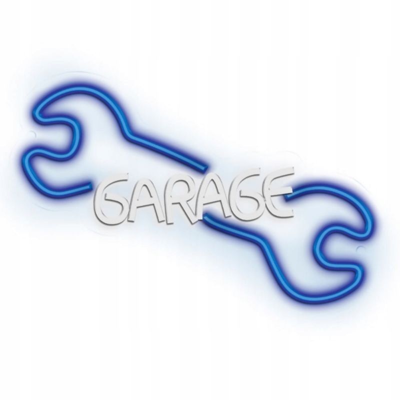 Neon LED Forever Light garage warsztat kinkiet ściemniacz USB 1 szt.