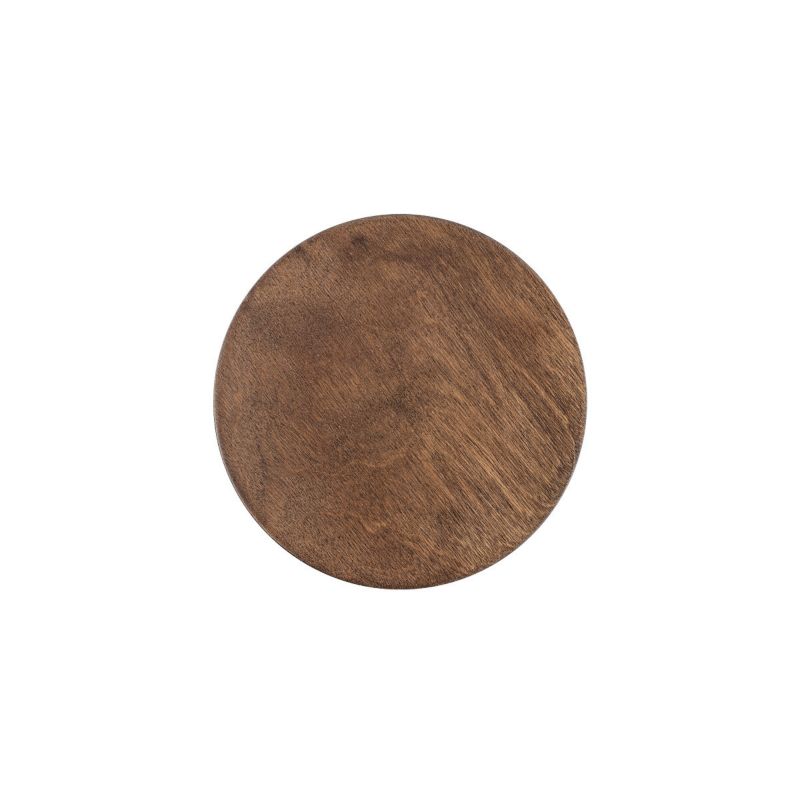 Kinkiet ścienny Nowodvorski Lighting Ring Timber Led ciemne drewno-czarny LED 7W 3000K 60lm IP20 wym: 15 x 15 x 3,5 cm - 1 szt.