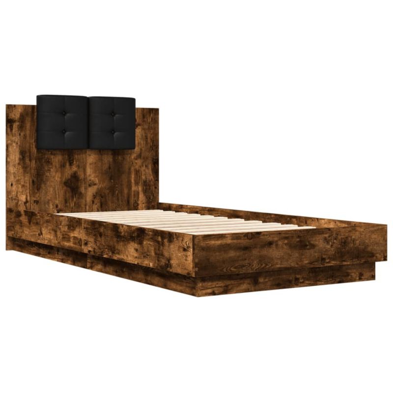 Łóżko drewniane WaszeMeble 75x190 cm brązowe WM-3210070 1 szt.