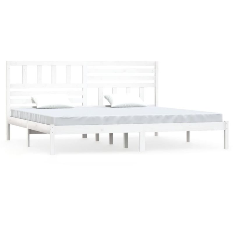 Łóżko drewniane WaszeMeble 180x200 cm biała WM-3101039 1 szt.
