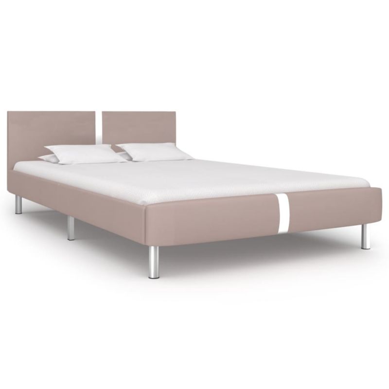 Łóżko tapicerowane WaszeMeble 140x200 brązowe WM-280843 1 szt.