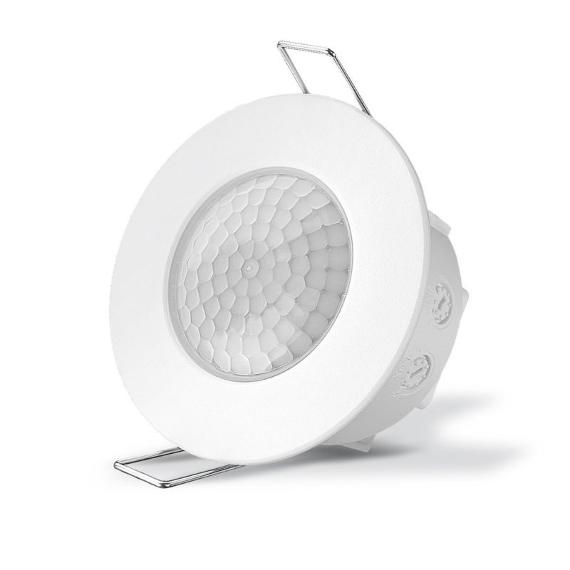Czujnik ruchu Videx podczerwień PIR biały do 8 metrów sufitowy wpuszczany IP65 wym: 8 x 8 x 5,3 cm - 1 szt.