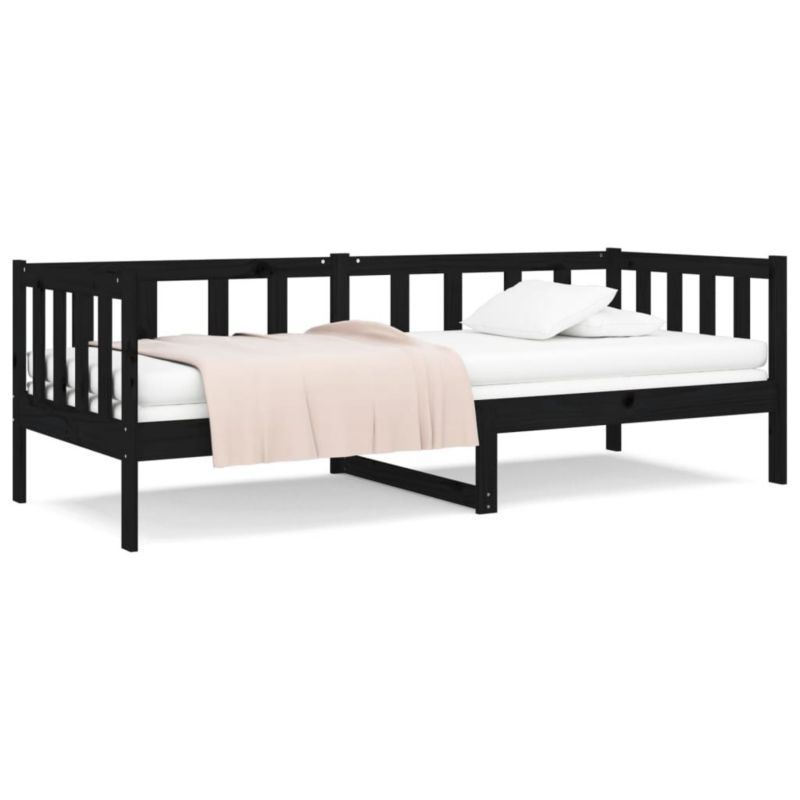 Łóżko dzienne WaszeMeble 80x200 cm czarne WM-814688 1 szt.