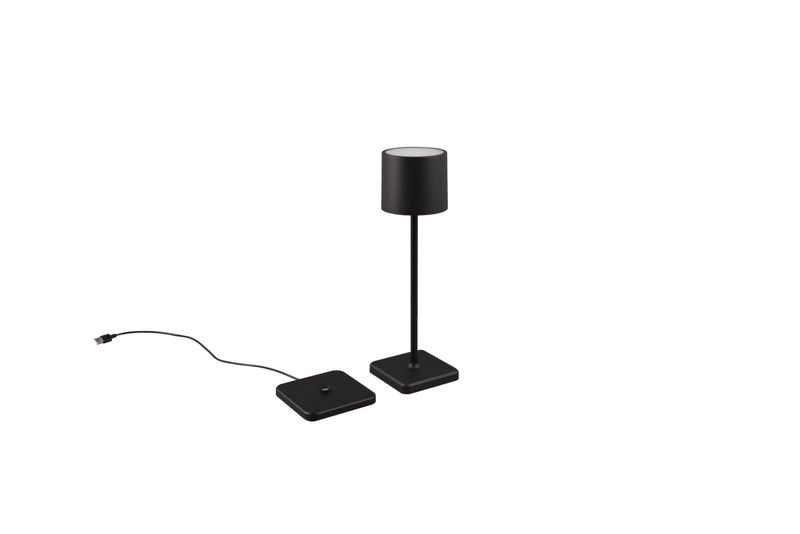 Lampa tarasowa RL Fernandez czarna LED 1W 2600K-6000K 130lm IP54 wym: 38 x 12,5 x 12,5 cm tworzywo sztuczne - 1 szt.