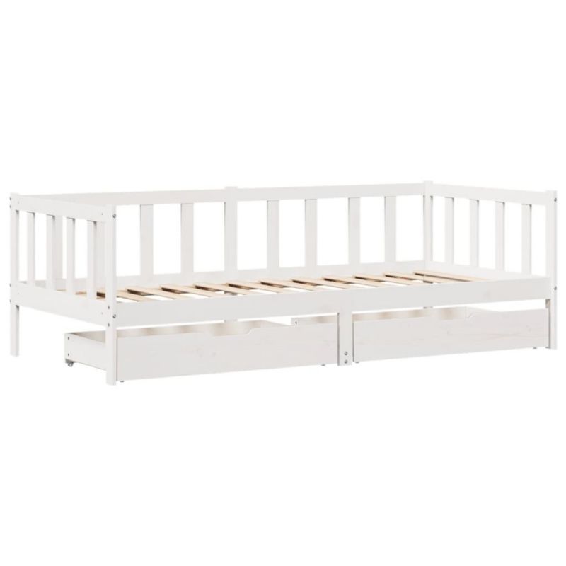 Łóżko dzienne WaszeMeble 90x200 cm białe WM-3302072 1 szt.