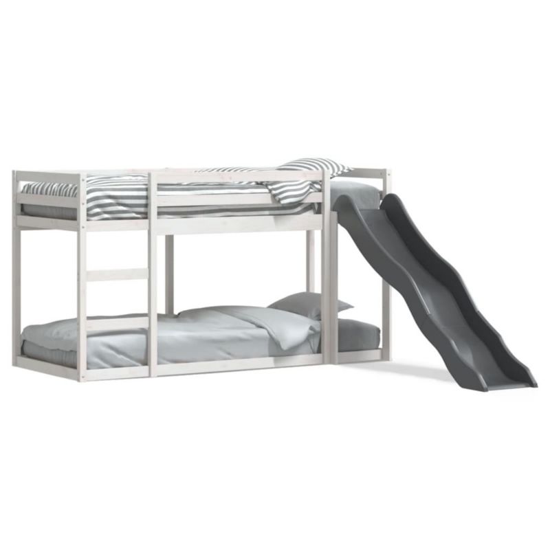 Łóżko piętrowe WaszeMeble 90x200 cm białe WM-3284243 1 szt.