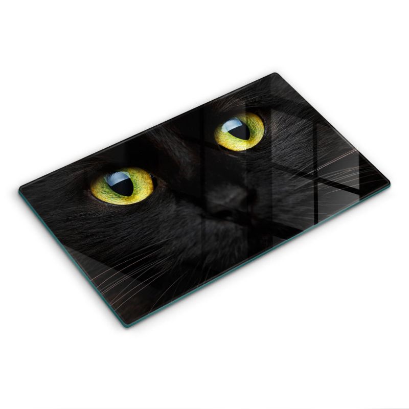 Szklana deska do krojenia Wallfluent 52x30 cm Zwierzę kocie oczy 1 szt.